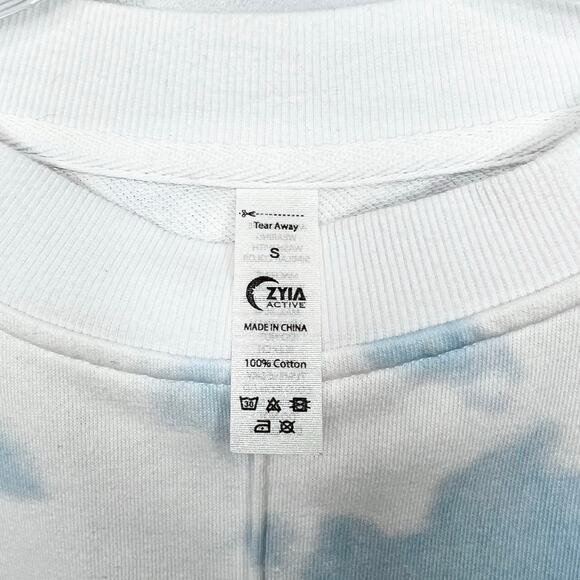 Zyia Active Tie Dye Cloud Sweatshirt - Picture 4 of 4